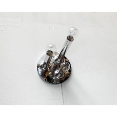 Mid-Century Space Age German Chrome Ceiling Lamp from Cosack, 1960s