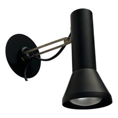 Mid-Century Space Age German GDR Wall Lamp from Narva, 1980s