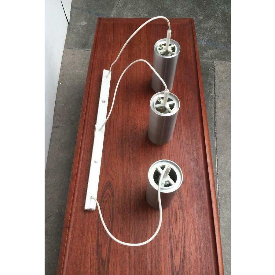 Lampada a cascata a triplo pendente minimalista tedesca della metà del secolo A Space, anni '60 in vendita 5