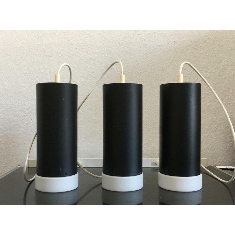 Mid-Century moderno Lampada a cascata a triplo pendente minimalista tedesca della metà del secolo A Space, anni '60 in vendita