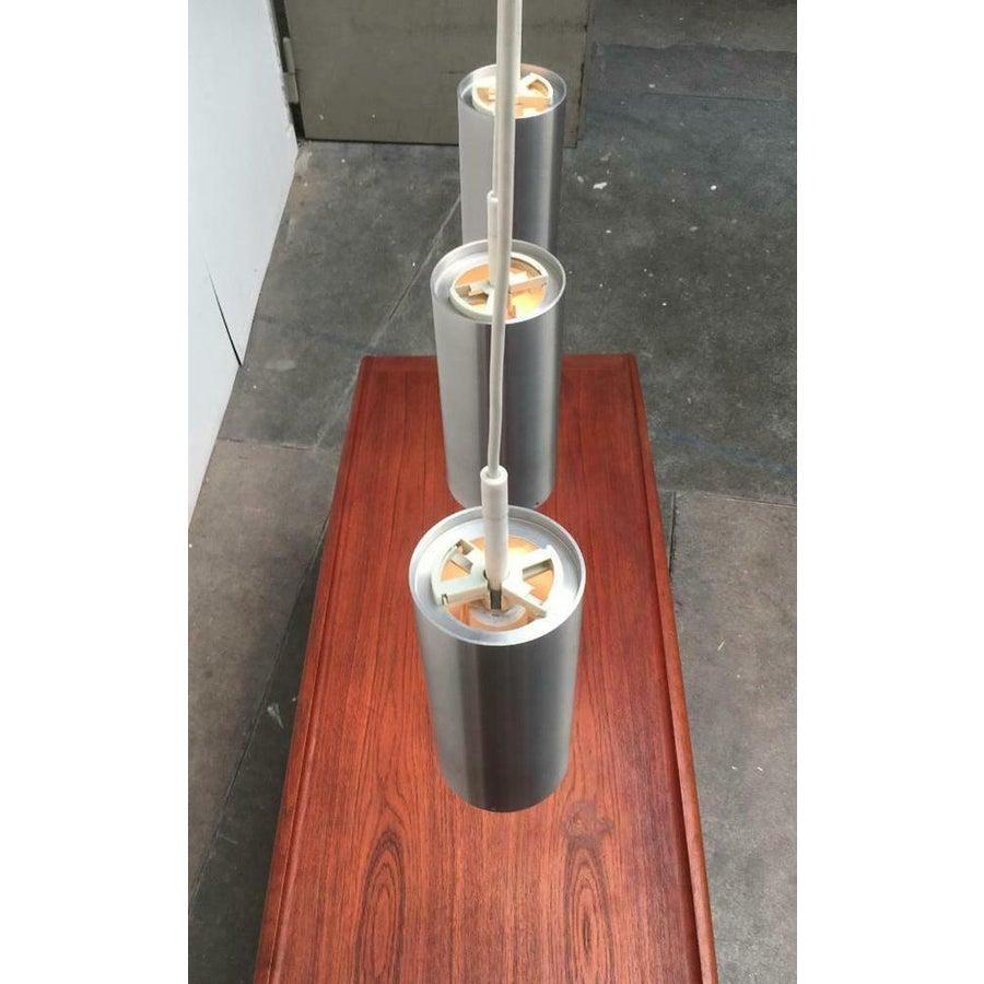 Tedesco Lampada a cascata a triplo pendente minimalista tedesca della metà del secolo A Space, anni '60 in vendita