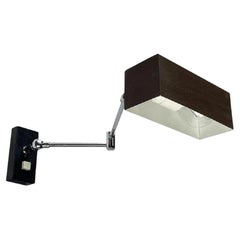 Lampada da parete minimalista tedesca di metà secolo A Space AGE, anni '60