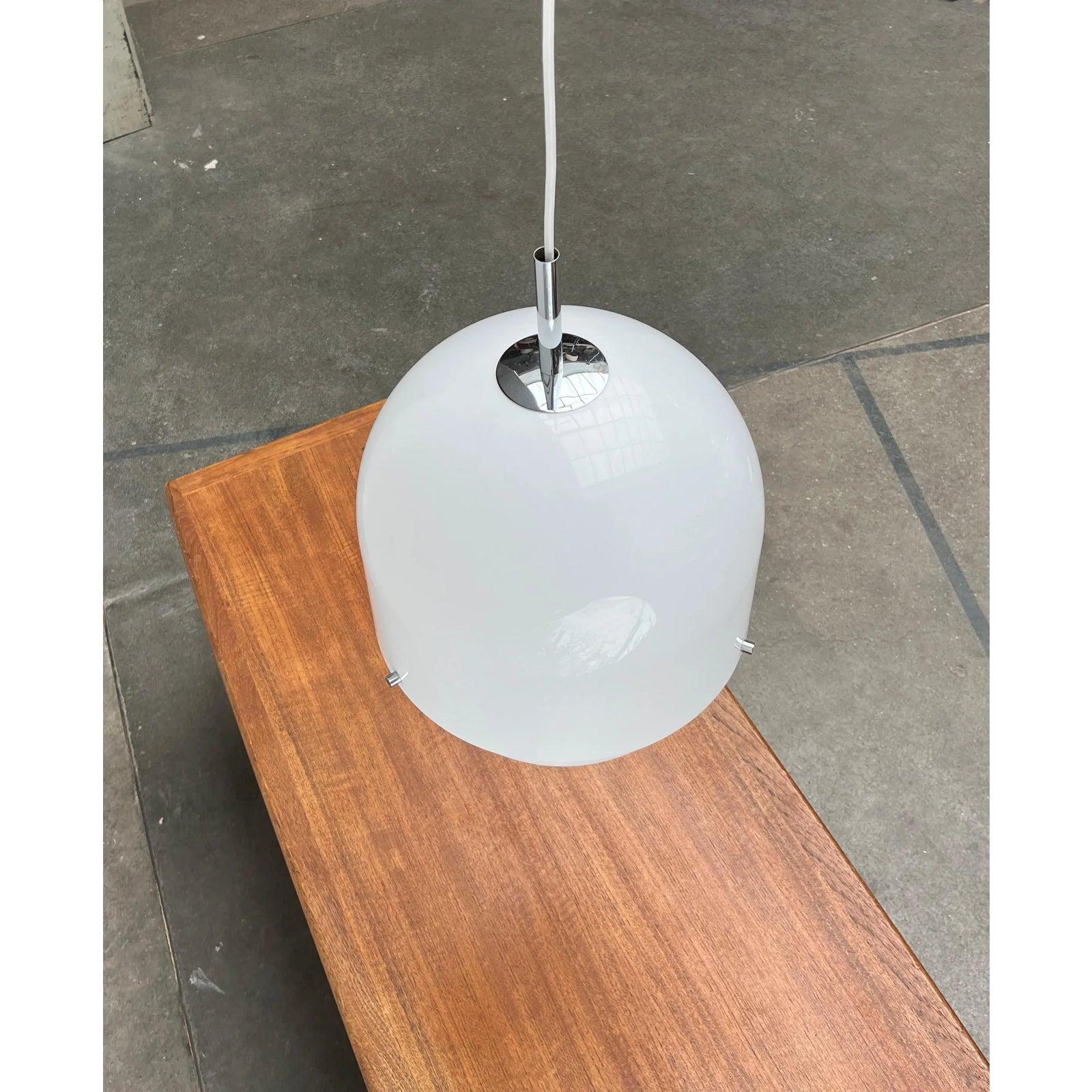 Lampada a sospensione tedesca A Space AGE di metà secolo di WILA, anni '60 in vendita 3