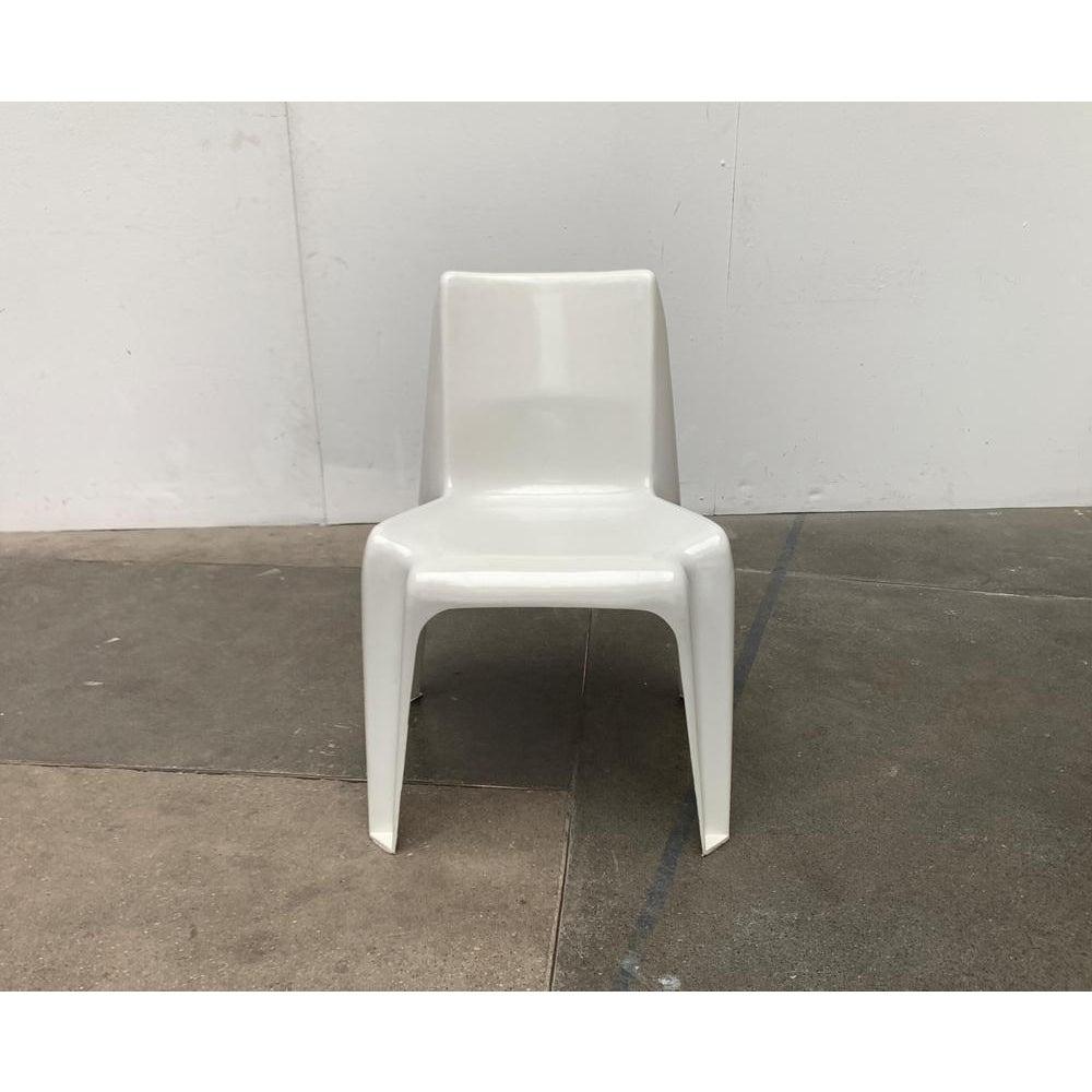 Mid-Century Space Age German Stackable Chair by Helmut Bätzner for Bofinger, 60s For Sale 4