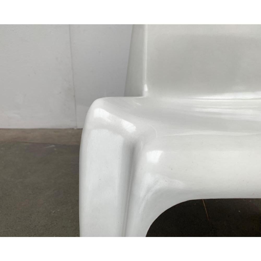 Mid-Century Space Age German Stackable Chair by Helmut Bätzner for Bofinger, 60s For Sale 6