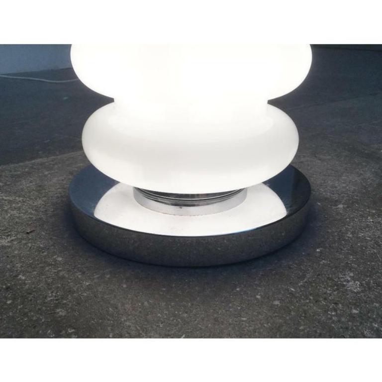 Mid-Century Modern Lampadaire en verre A Space du milieu du siècle par Carlo Nason pour JBS, 1960s en vente