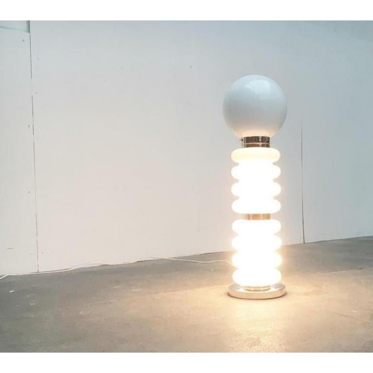 20ième siècle Lampadaire en verre A Space du milieu du siècle par Carlo Nason pour JBS, 1960s en vente