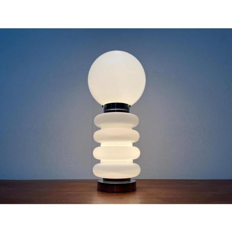 Lampe de table en verre A Space du milieu du siècle par Carlo Nason pour JBS, 1960s en vente 4