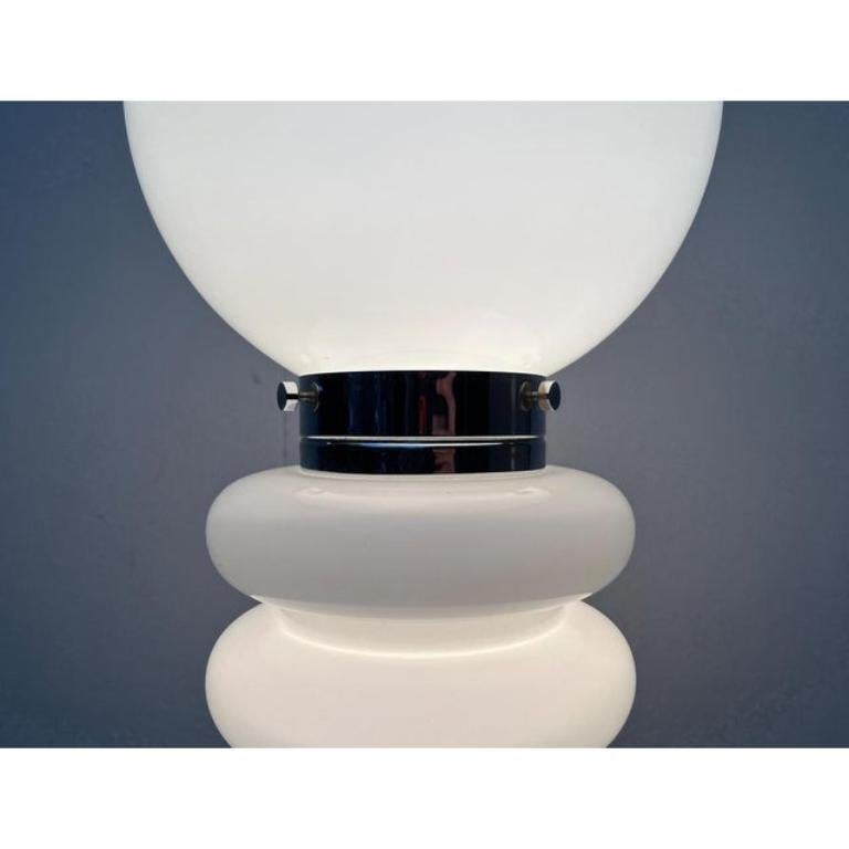 20ième siècle Lampe de table en verre A Space du milieu du siècle par Carlo Nason pour JBS, 1960s en vente