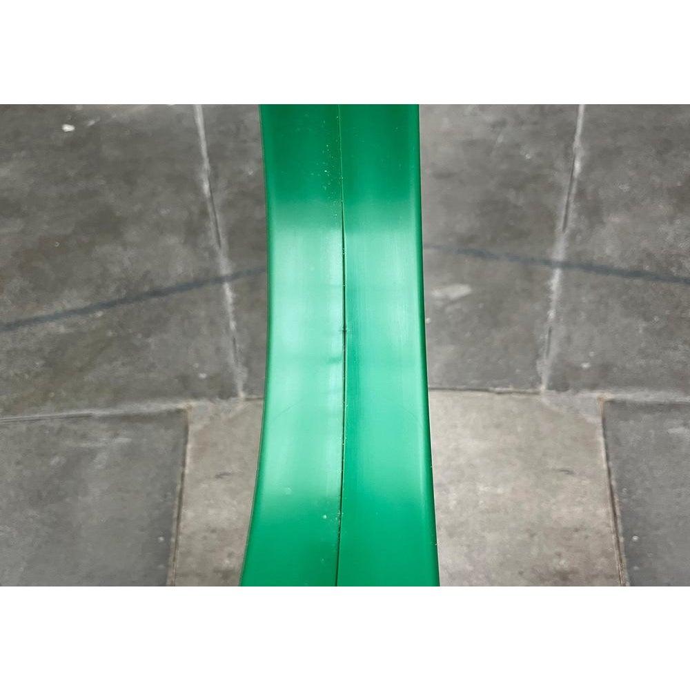 Norvégien Miroir rond vert du milieu du siècle de A.I.C. C.L. Augustson, Norvège, années 1960 en vente