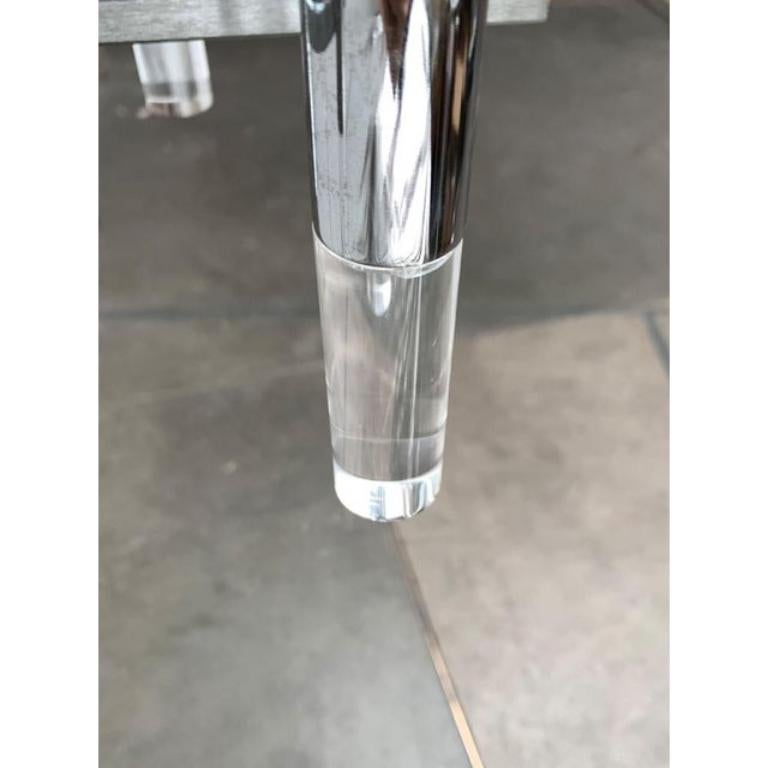 Lampadario italiano Space and Chrome e Arcyl di Gaetano Sciolari, metà del secolo scorso in vendita 3