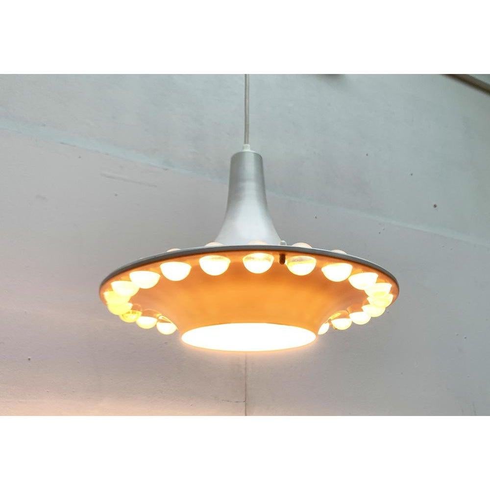 Mid-Century Space Age Italian Pendant with Acrylic Pearls, 1960s For Sale 2