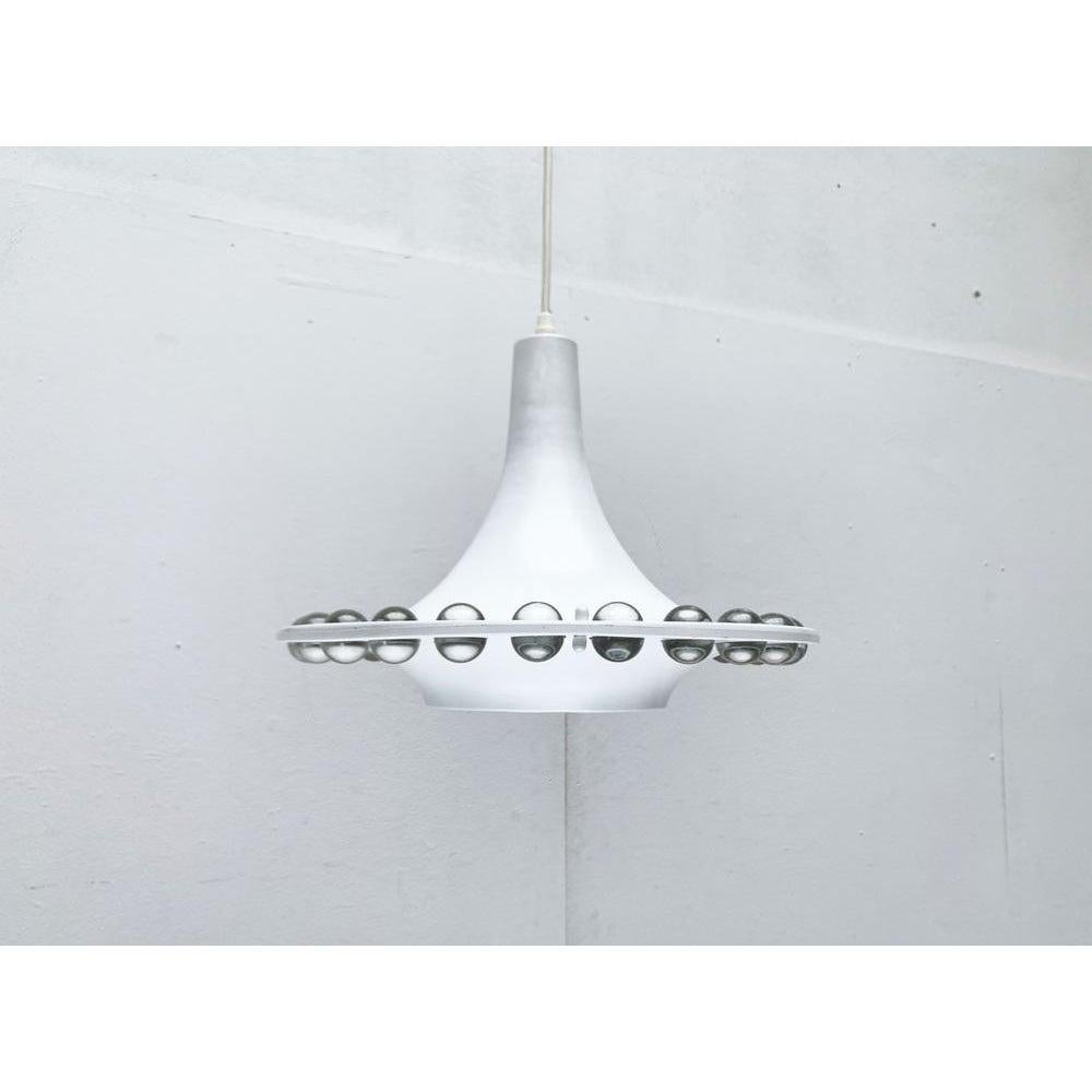 Mid-Century Space Age Italian Pendant with Acrylic Pearls, 1960s For Sale 3
