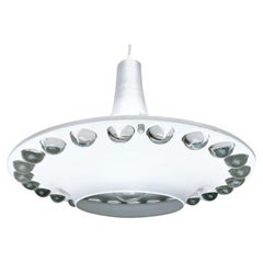 Mid-Century Space Age Italian Pendant with Acrylic Pearls, 1960s