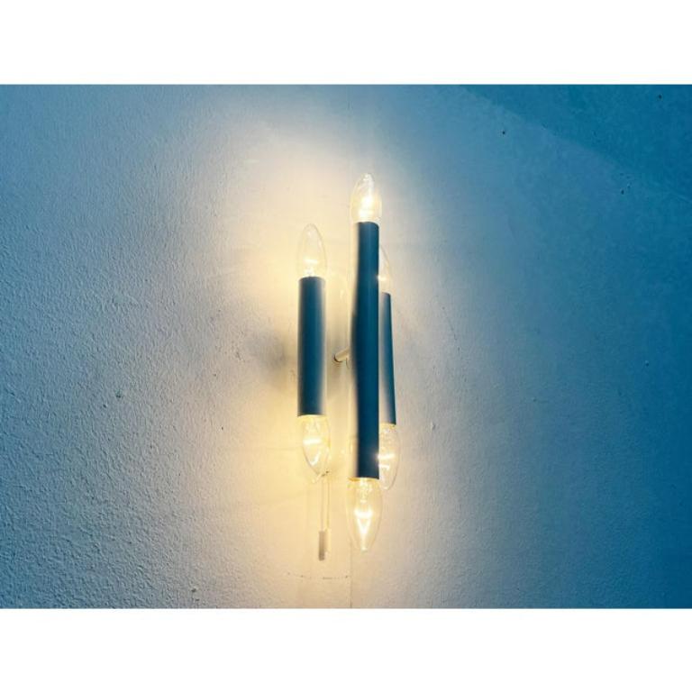 Italiano Lampada da parete italiana di metà secolo in stile Space AGE, anni '60 in vendita