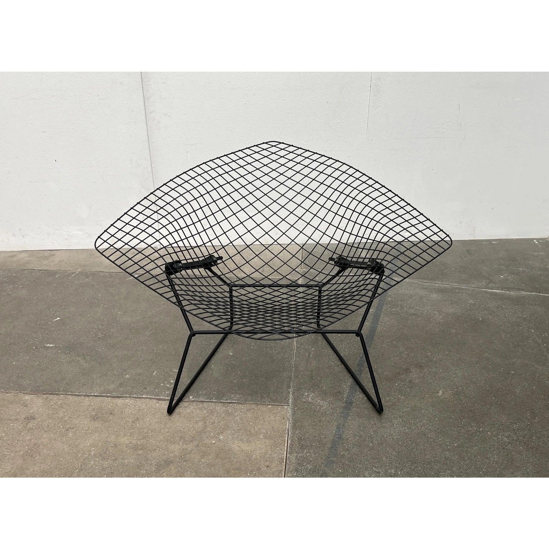 Mid-Century Space Age Large Diamond Chair by Harry Bertoia, 1950s In Excellent Condition For Sale In Hamburg, DE