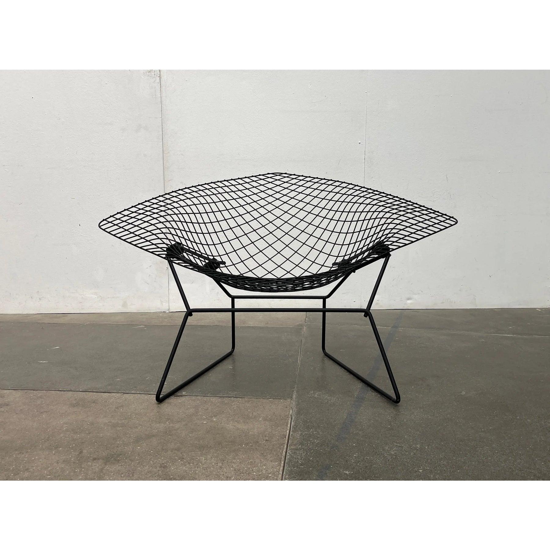20th Century Mid-Century Space Age Large Diamond Chair by Harry Bertoia, 1950s For Sale