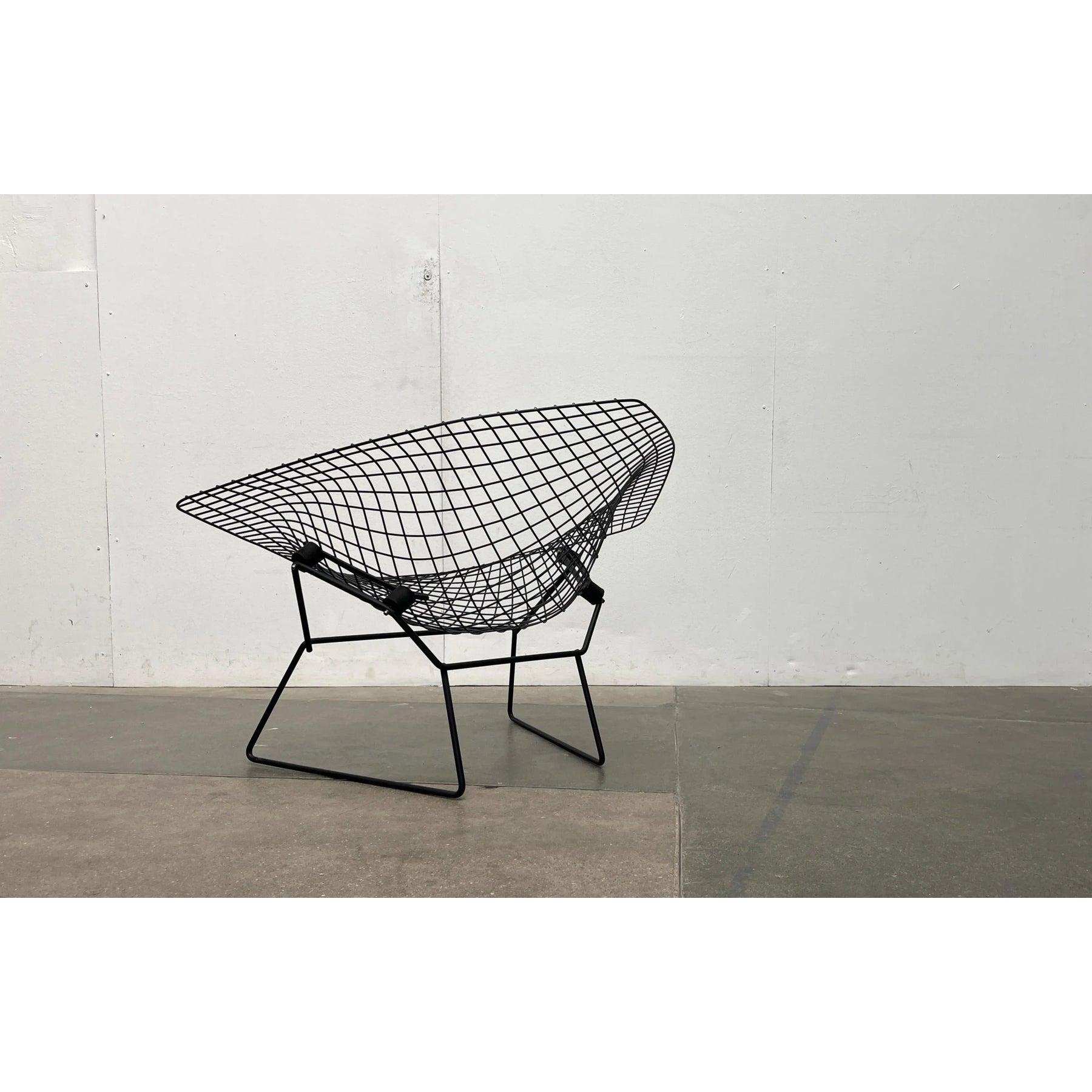 Mid-Century Space Age Large Diamond Chair by Harry Bertoia, 1950s For Sale 3