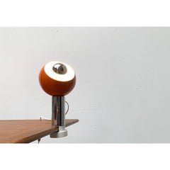 Mid-Century Space Age Magnet Clamp Table or Shelf Lamp, 1960s