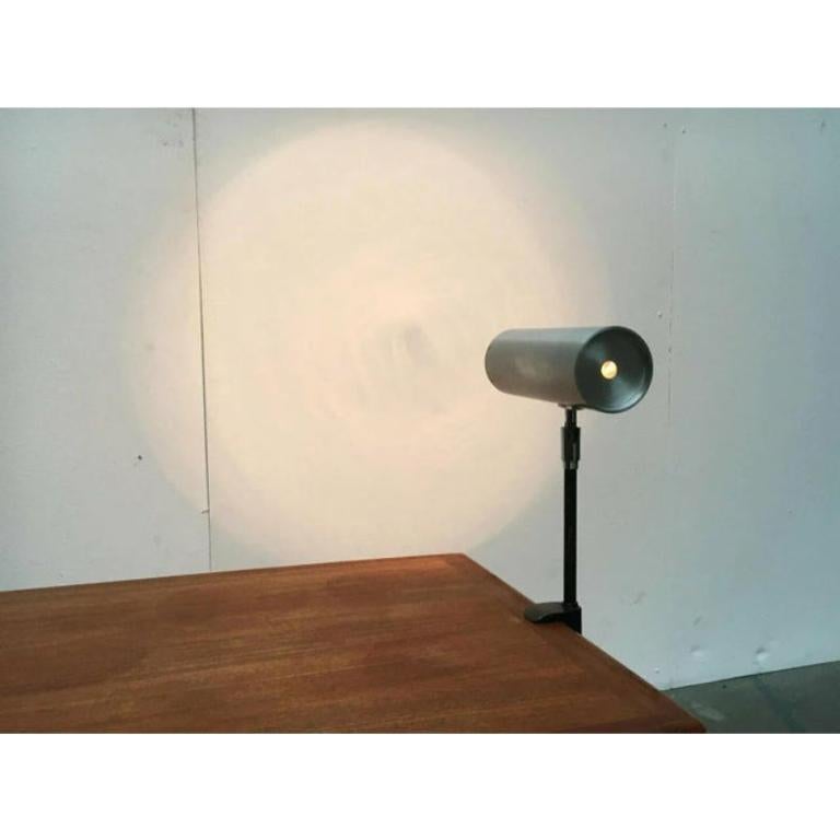 Mid-Century Space Age Minimalist Clamp Table or Shelf Lamp, 1960s For Sale 3