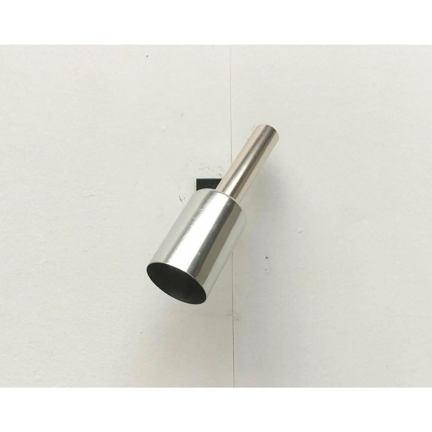 Lámpara de pared francesa minimalista de la Era Espacial de mediados de siglo, Jacques Biny, años 60 en venta 2