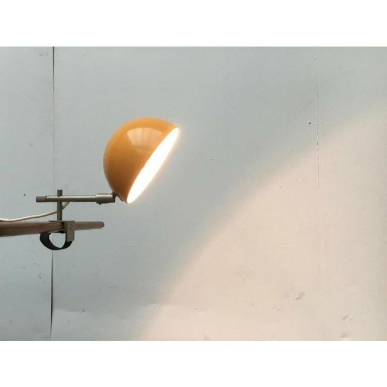 Lampada a morsetto tedesca minimalista di metà secolo A Space, Beisl, anni '60 in vendita 3