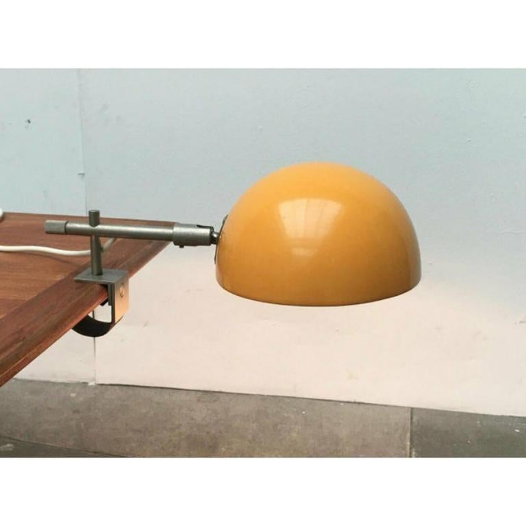 Tedesco Lampada a morsetto tedesca minimalista di metà secolo A Space, Beisl, anni '60 in vendita