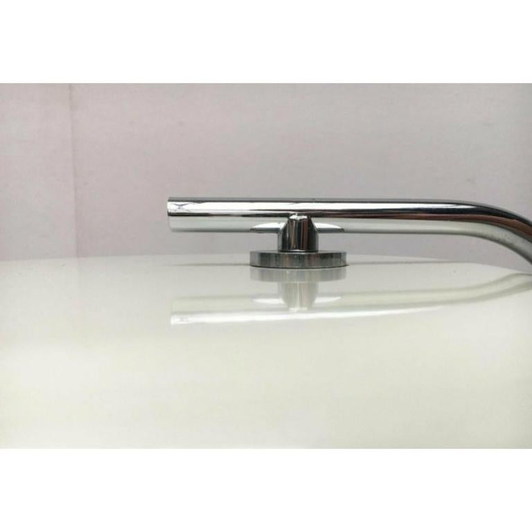 Lampe de table allemande minimaliste de l'ère spatiale du milieu du siècle dernier de Hustadt Leuchten, années 1960 en vente 1