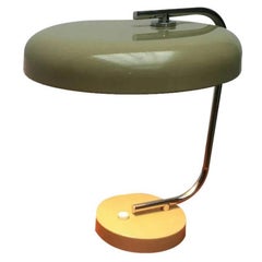 Mid-Century Space Age Minimalist German Table Lamp from Hustadt Leuchten, 1960s