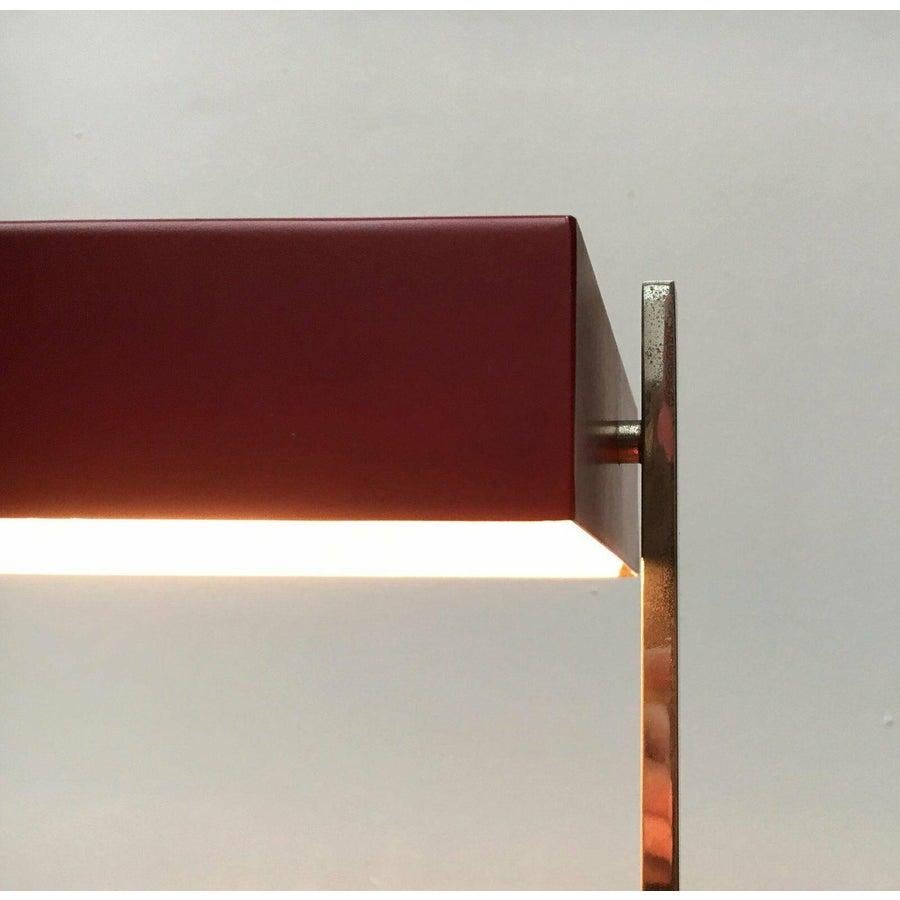 Mid-Century Space Age Minimalist Table Lamp from Hillebrand Leuchten 1960s For Sale 5