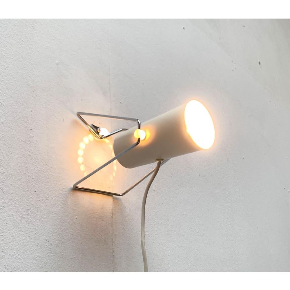 Mid-Century Space Age Minimalist Table or Wall Lamp, 1960s For Sale 3
