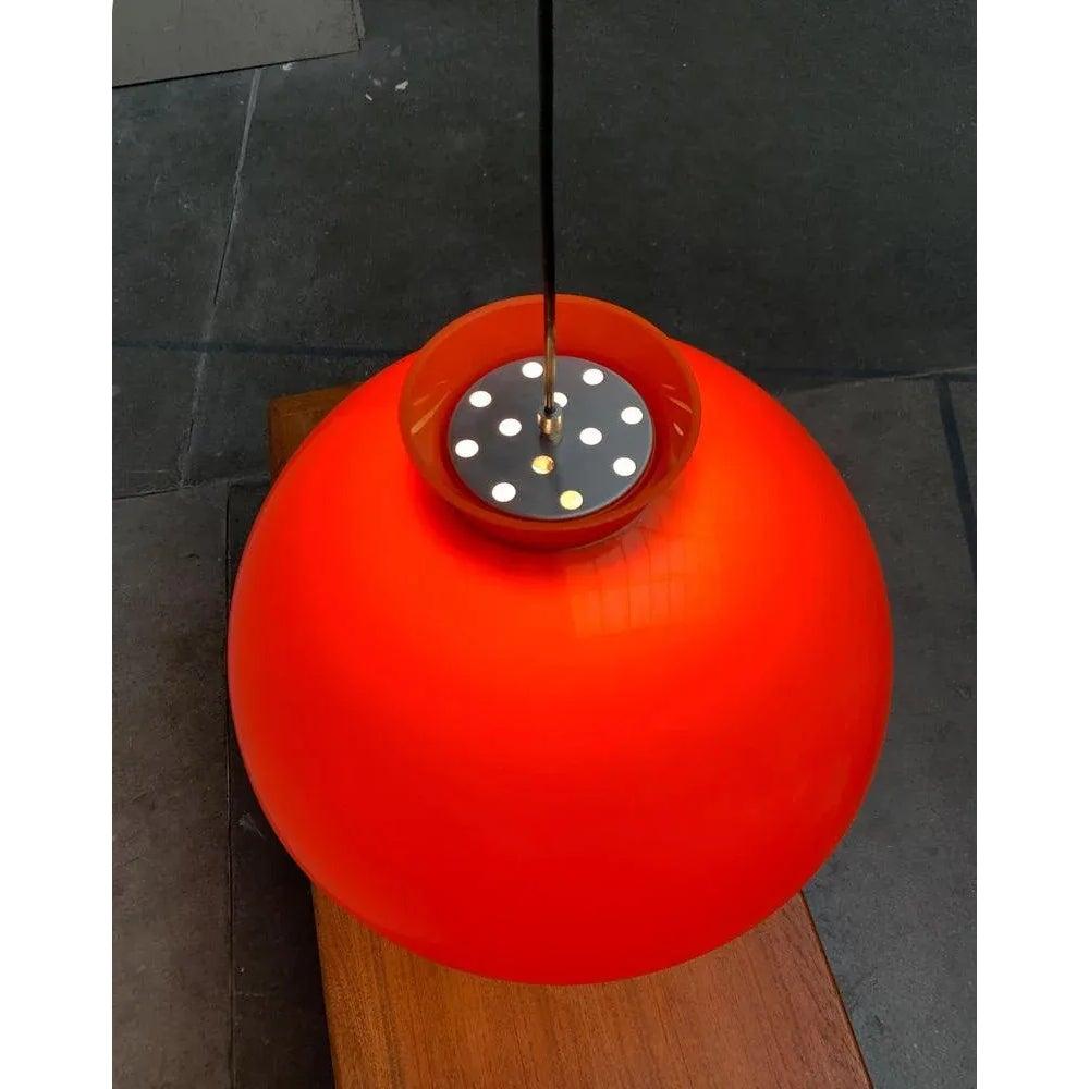 Mid-Century Modern Mid-Century Space Age Model KD6 Pendant Lamp by Achille and Pier Giacomo, 1960s For Sale