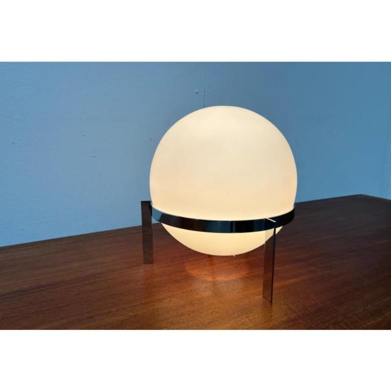Mid-Century Space Age Model Luna Tripod Globe Table Lamp, 1960s For Sale 2