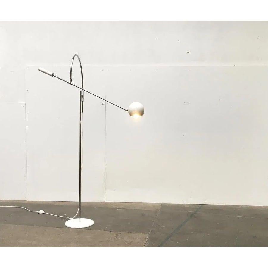 Italiano Lampada da terra Model Orbiter di Robert Sonneman, anni '60, metà secolo. in vendita