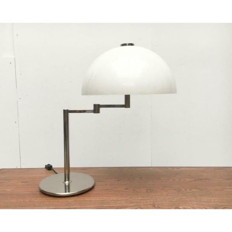 Lámpara de sobremesa Schwenkomat modelo Space Age de mediados de siglo, Equipo SLZ, Años 60 en venta 5