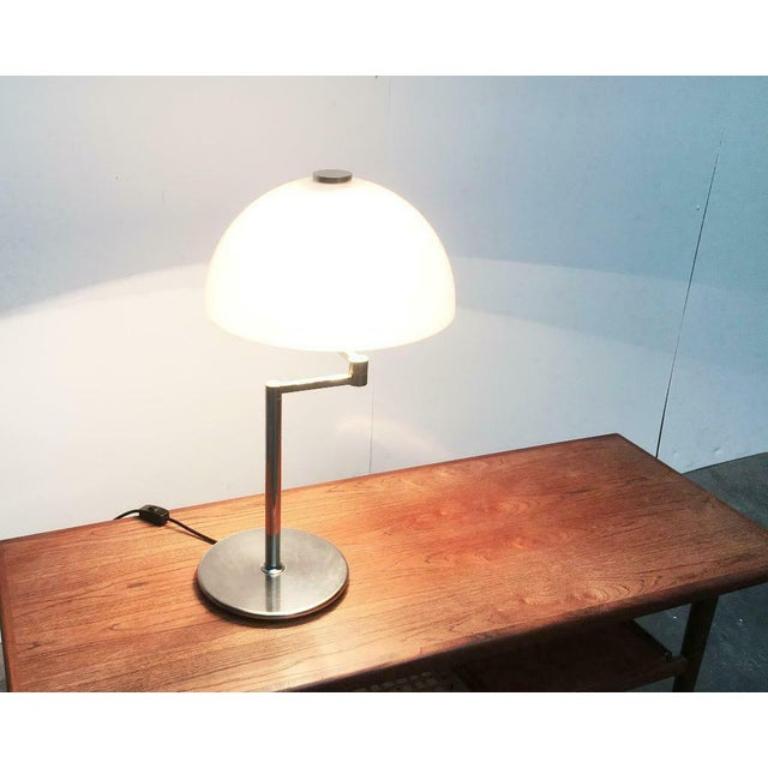Lámpara de sobremesa Schwenkomat modelo Space Age de mediados de siglo, Equipo SLZ, Años 60 Suizo en venta