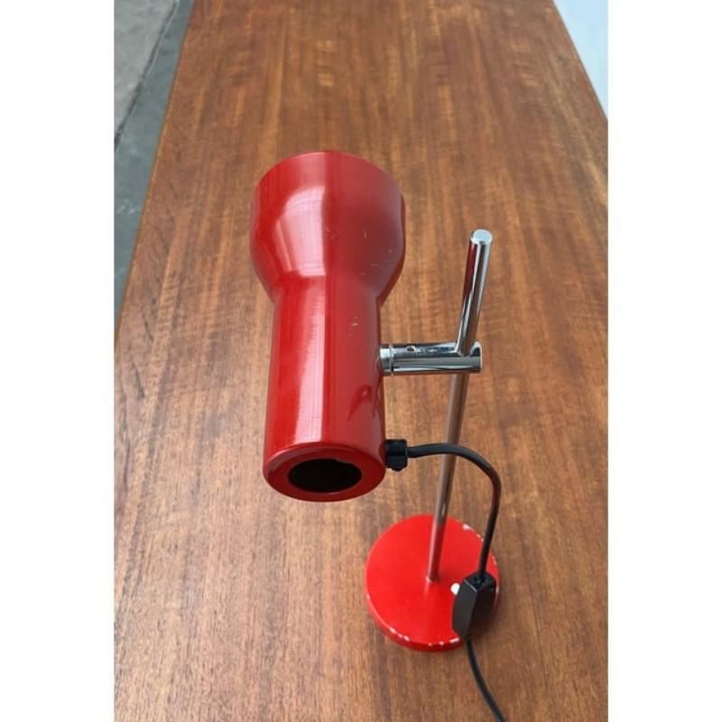Metallo Lampada da tavolo svizzera di metà secolo in stile Modern Age, anni '60 in vendita