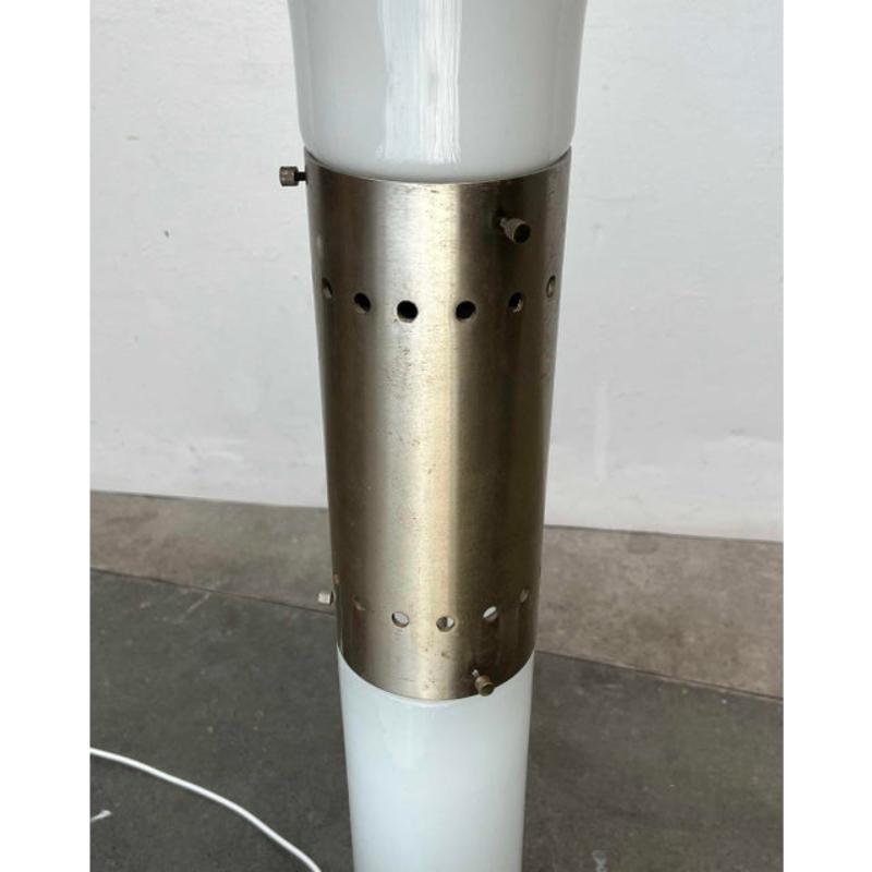Lámpara de pie de cristal de Murano de la Era Espacial de mediados de siglo, de Carlo Nason para Mazzega, años 60 en venta 5