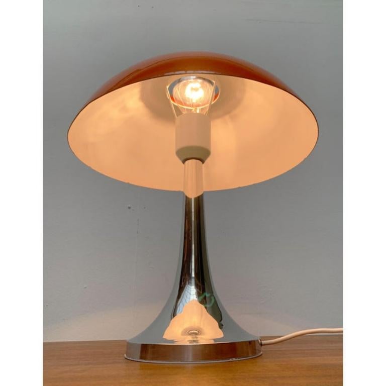 Métal Lampe de table en forme de champignon du milieu du siècle A Space 1960s en vente