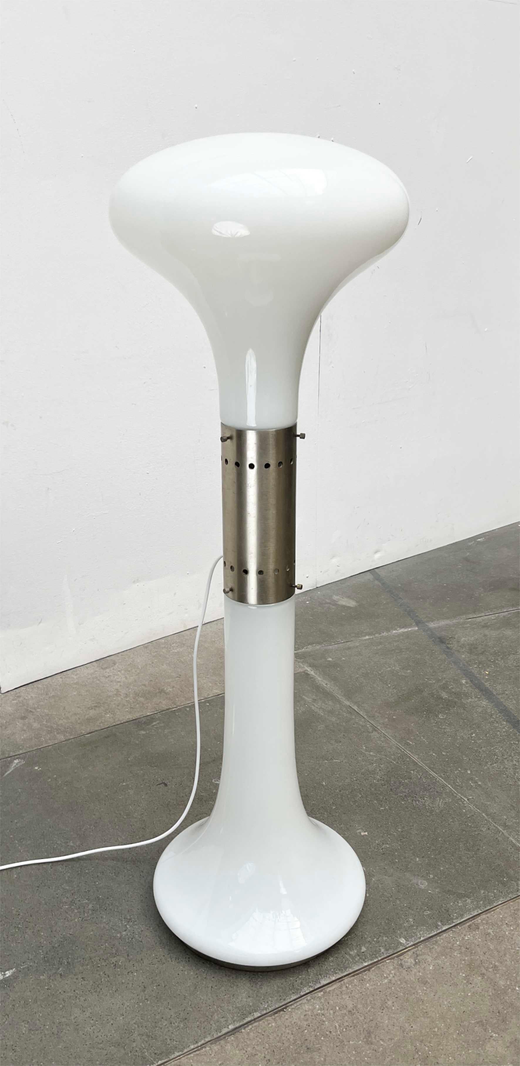 Lampada da terra in vetro Soffiato Numerati Space Age di metà secolo, Carlo Nason, Mazzega in vendita 6