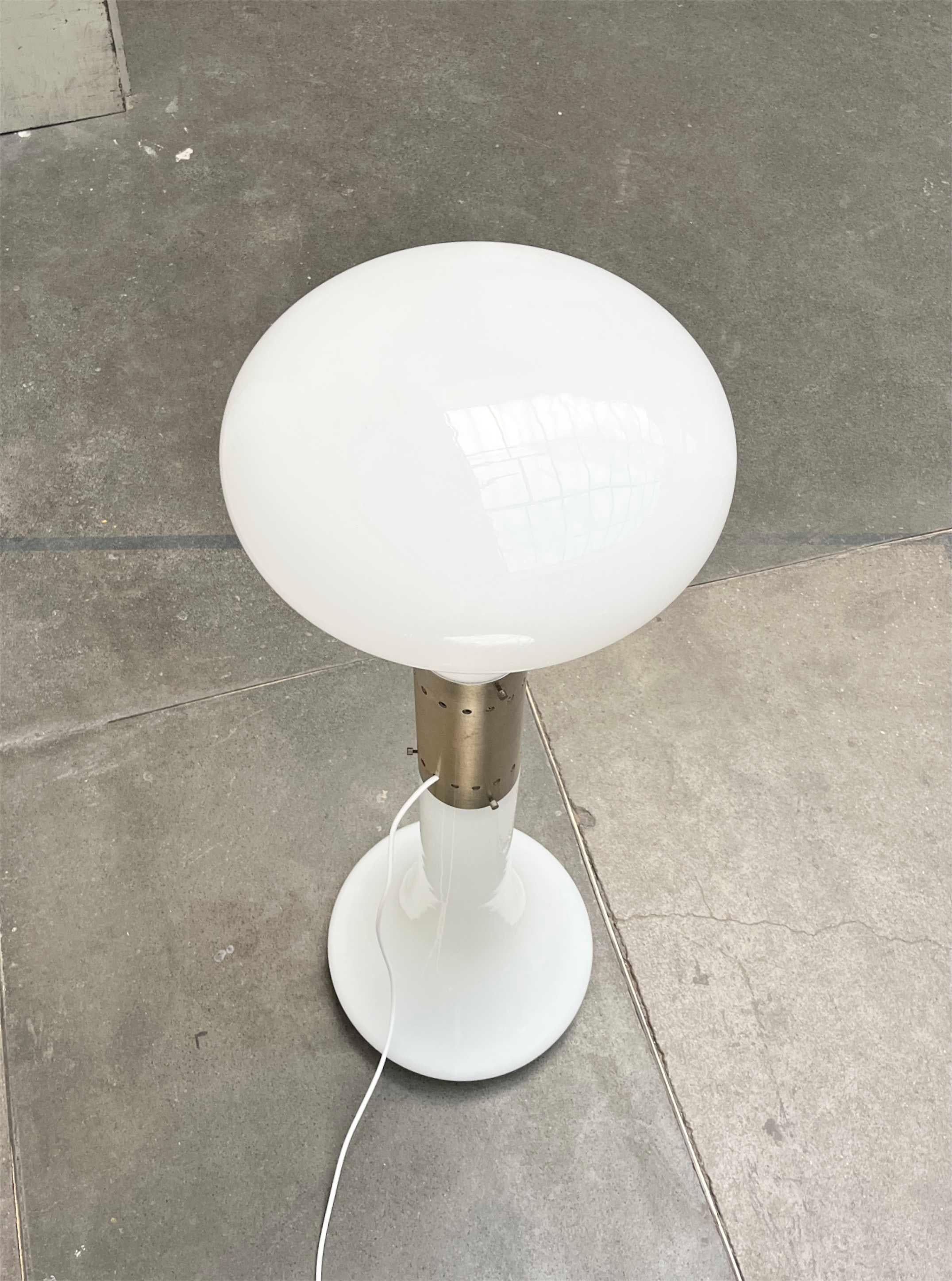 Lampada da terra in vetro Soffiato Numerati Space Age di metà secolo, Carlo Nason, Mazzega in vendita 8