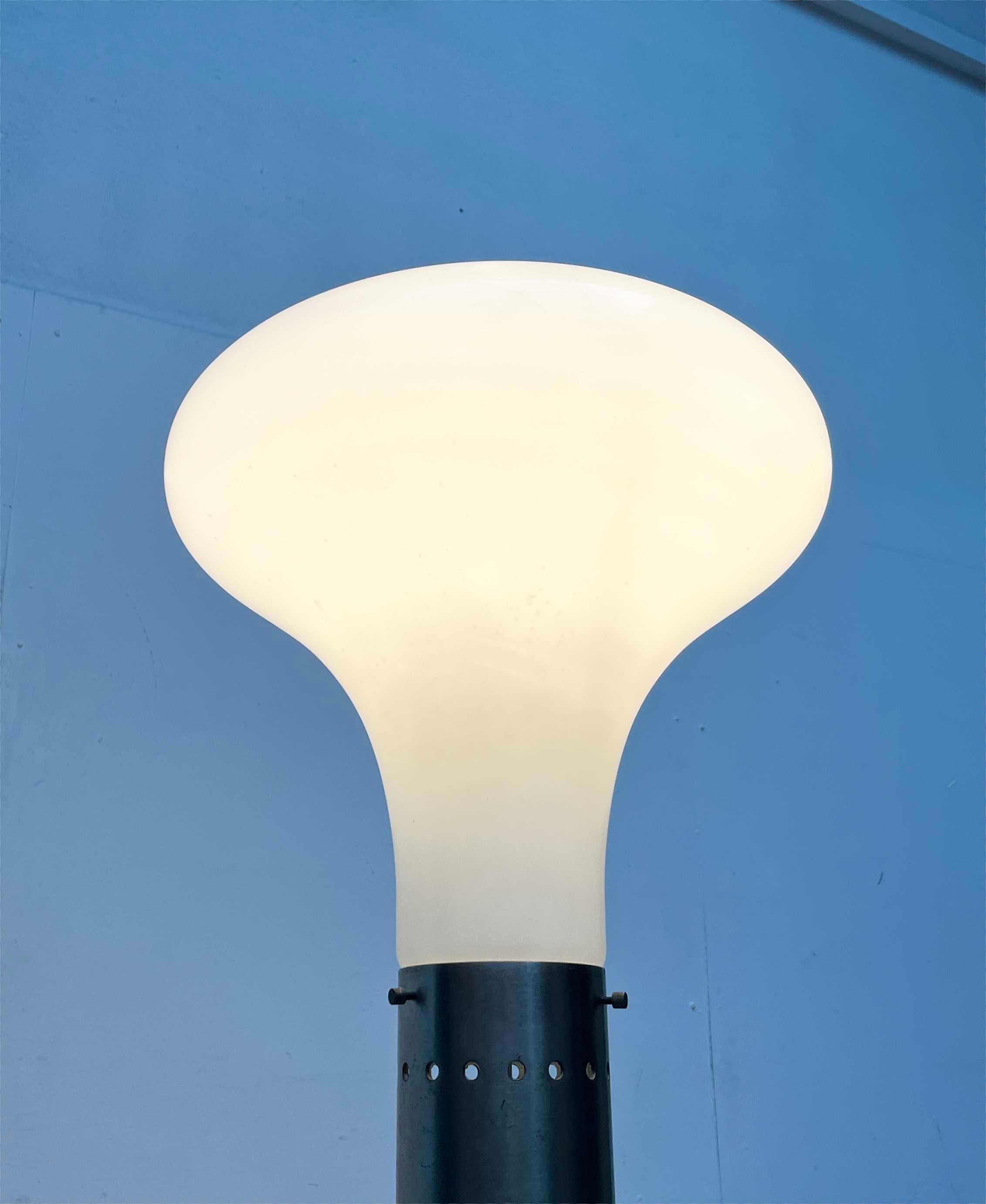 Lampada da terra in vetro Soffiato Numerati Space Age di metà secolo, Carlo Nason, Mazzega in vendita 9