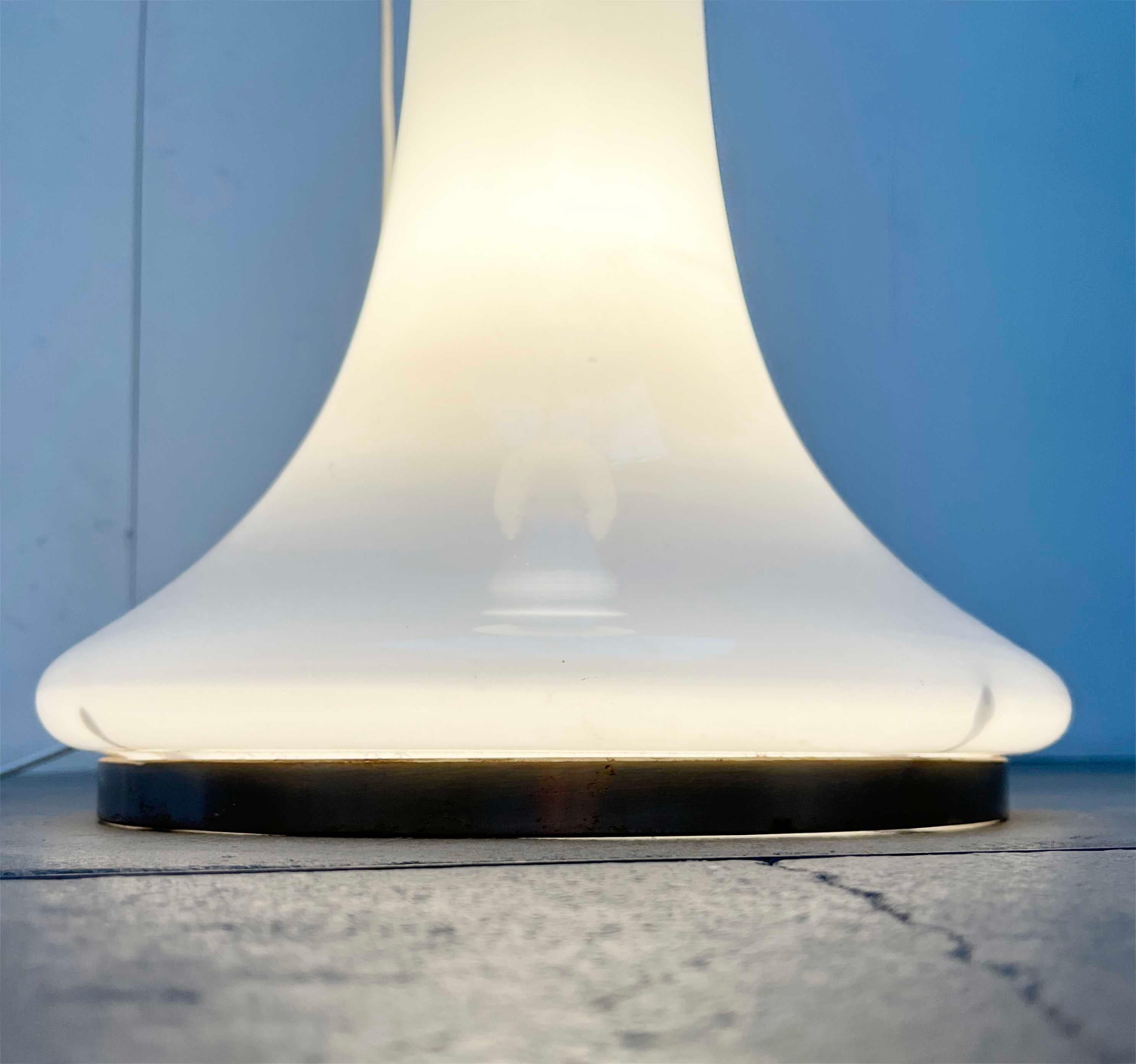 Lampada da terra in vetro Soffiato Numerati Space Age di metà secolo, Carlo Nason, Mazzega in vendita 10