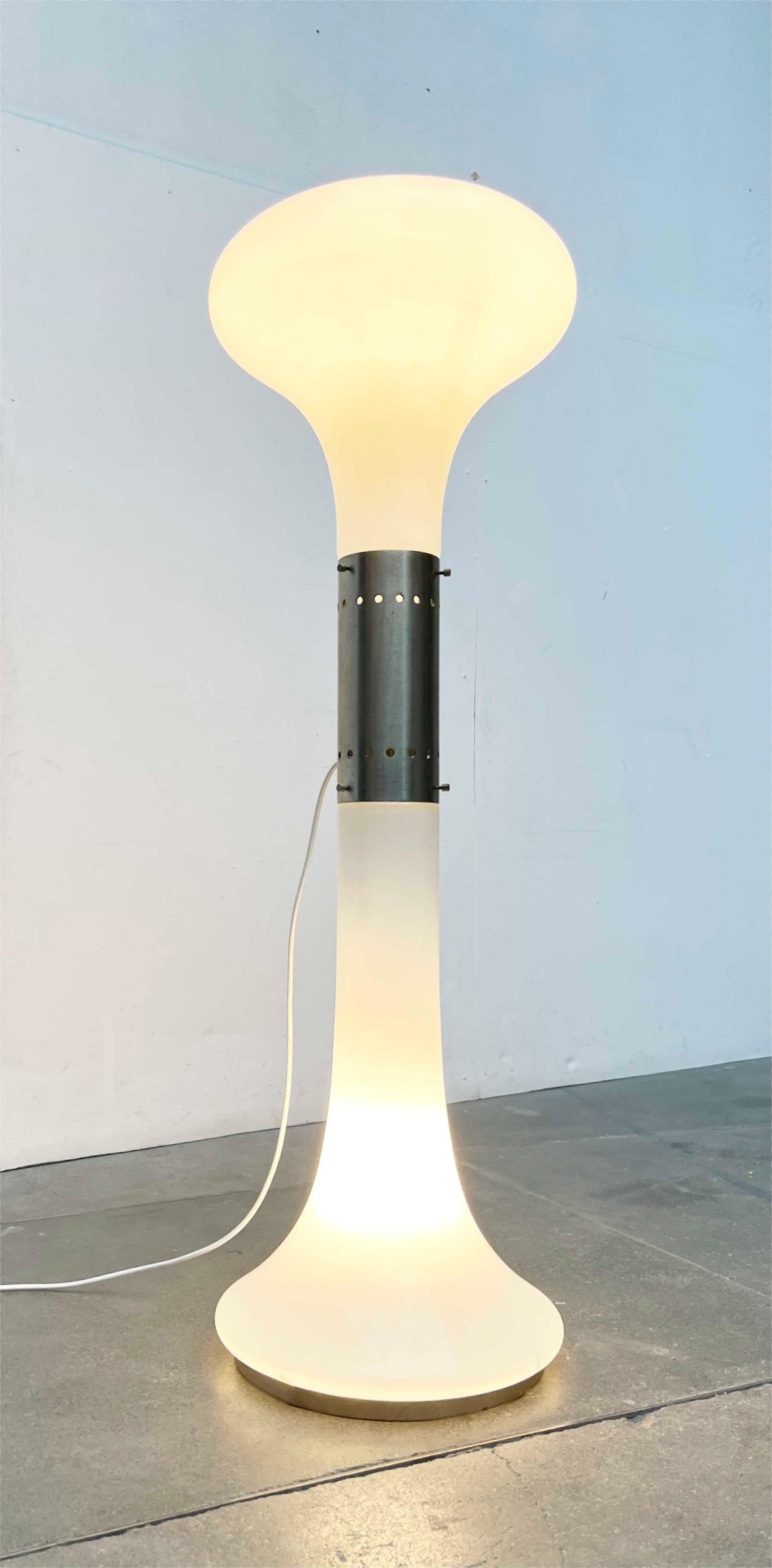 Lampada da terra in vetro Soffiato Numerati Space Age di metà secolo, Carlo Nason, Mazzega in vendita 14