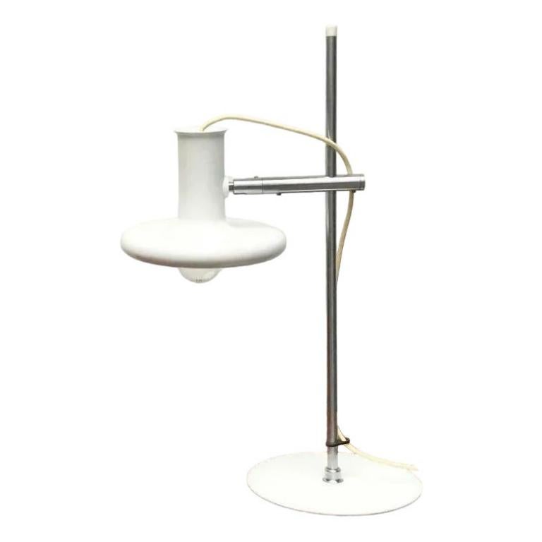 Mid-Century Space Age Optima Table Lamp by Hans Due for Fog & Mørup, 1970s