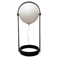 Mid-Century Space Age Plastic & Plywood Type 128 Floor Lamp from Temde, 1960s