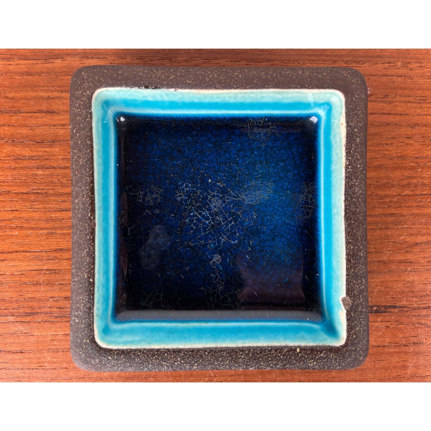 Mid-Century Modern Mid-Century Space Age Pottery Bowl from Knabstrup, Denmark, 1960s For Sale