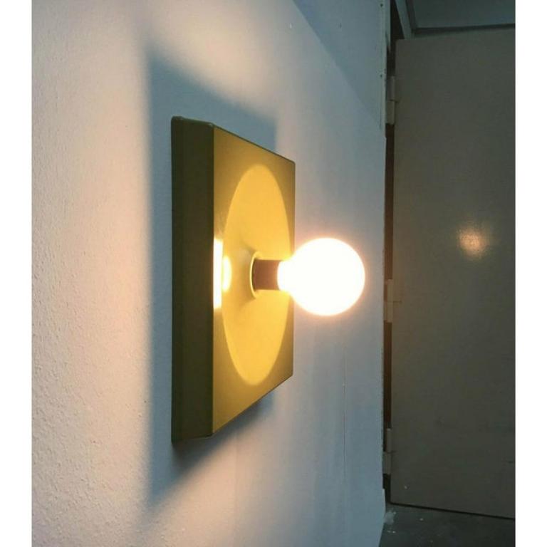 Lámparas de pared Quadro de la Era Espacial de Mitad de Siglo de Jürgen Lange para Schönbuch, set de 6 siglo XX en venta