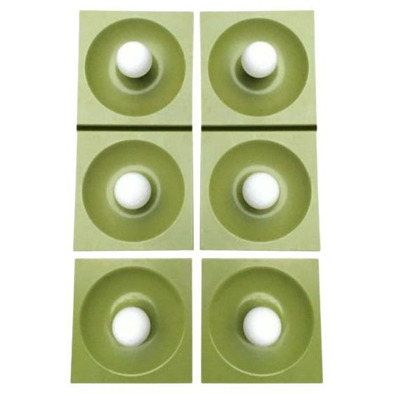 Lampes murales Quadro de Jürgen Lange pour Schönbuch, série de 6, datant du milieu du siècle Space