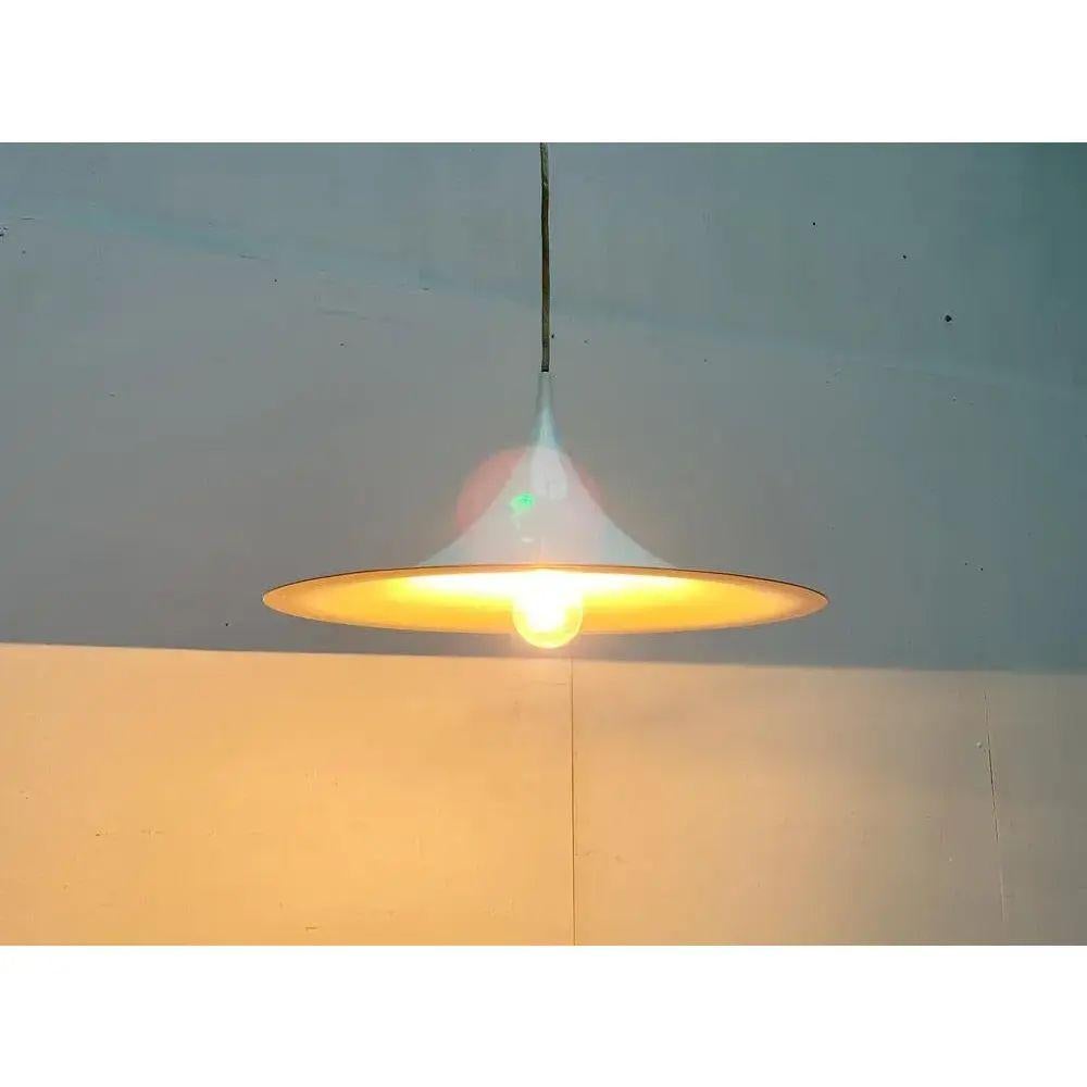 Lampada a semi-pendente A Space Age di metà secolo di Bondrup & Thorup per Egoluce, anni '70 in vendita 3